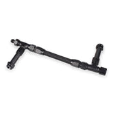 Braided AN8 Dual Feed Carb Fuel Line Double Pump For 4150 Holley Carburetor 8AN